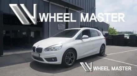 휠도장. 완벽하게 BMW 218D 휠. 퓨터그레이 도색 휠마스터 / 파주,일산