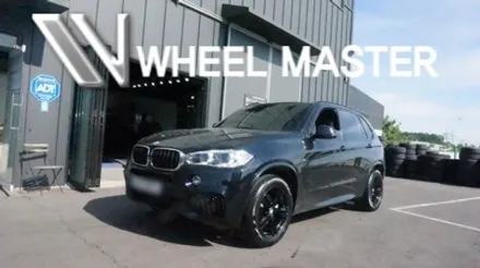 bmw x5 신차 휠  m팩 19인치 검정유광 휠도색 / 파주,일산