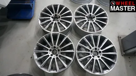 벤츠 CLS400 휠굴절을 완벽히 수리하다 / 일산휠수리 / 파주,일산