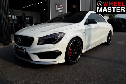 [휠마스터] 핸들에서 진동이 느껴지는 벤츠 CLA45 AMG 차량의 휠굴절수리 후기 / 파주,일산