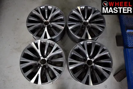 [휠마스터] 상처가 심한 휠을 새로운 휠로 교체를 한 BMW GT / 일산 휠복원 / 파주,일산