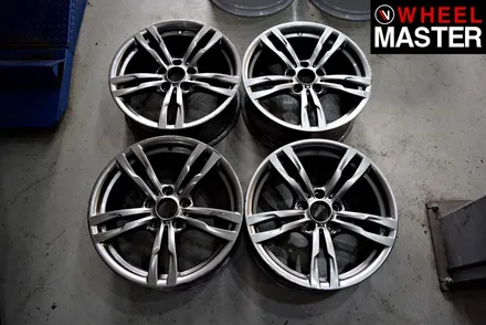 [휠마스터] 상처가 심한 휠은 깨끗하게 복원한 BMW 320d / BMW휠복원 / 파주,일산