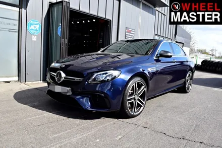[휠마스터] 벤츠 E63 AMG 차량의 휠굴절수리 후기 / 일산 휠수리 / 파주,일산