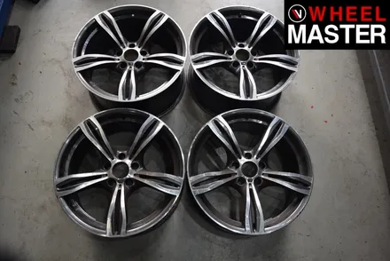 [휠마스터] BMW GT 휠복원 & 블랙유광 분체도장 및 휠굴절수리 후기 / 일산 휠도색 / 파주,일산
