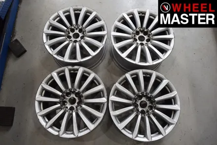 [휠마스터] 휠 손상이 아주 심한 BMW 740d 차량의 완벽 휠복원 / 일산 분체도장 / 파주,일산