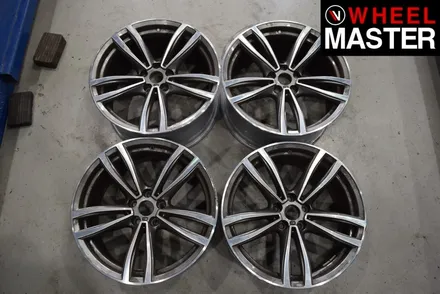 [휠마스터] BMW 630d 휠복원 및 고스트크롬 휠도색 / 일산 분체도장 / 파주,일산