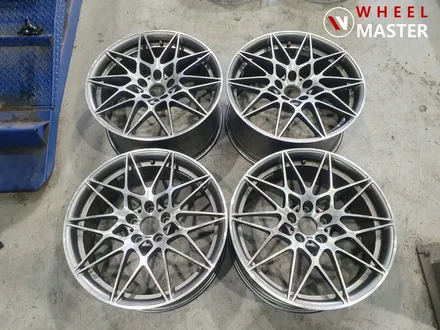 [휠마스터] BMW M550D 666M 20인치 고스트크롬 분체도장 / BMW 휠복원 / 파주,일산
