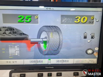 [휠마스터 허가업체] 벤츠 CLS400D 포트홀 사고로 인한 휠변형수리 / 파주,일산