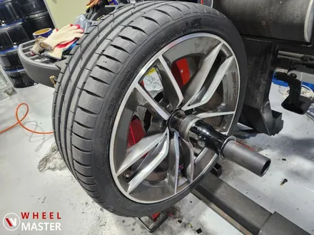 CLS53AMG 휠굴절수리 / 차량 떨림으로 인한 휠굴절수리 / 휠마스터 / 파주,일산