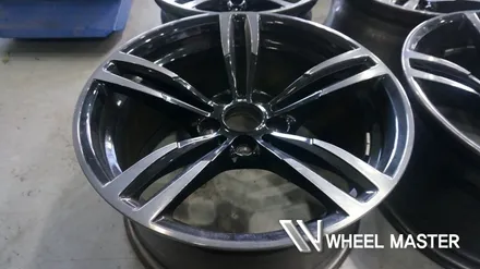 BMW M3 휠 검정 유광 휠도색 / 파주,일산