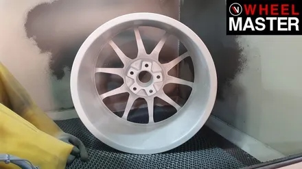 [휠마스터] BMW 325d에 장착한 ATS휠 휠복원 및 고스트크롬 분체도장 / 일산 휠도색 / 파주,일산