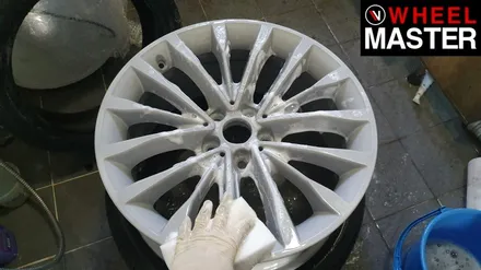 [휠마스터] BMW 520d 휠복원 및 검메탈 분체도장 / 일산 휠도색 / 파주,일산