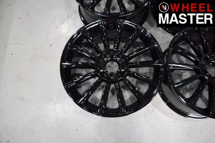 [휠마스터] 벤츠 A클래스 AMG 블랙유광 휠도색 / 일산 분체도장 / 파주,일산