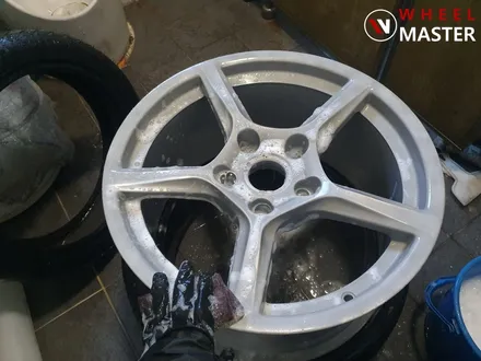 [휠마스터] 포르쉐 718박스터 순정 18인치 검정유광 분체도장 / 일산 분체도장 / 파주,일산