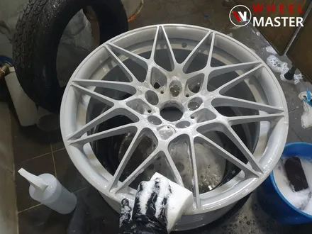 [휠마스터] BMW M550D 666M 20인치 고스트크롬 분체도장 / BMW 휠복원 / 파주,일산