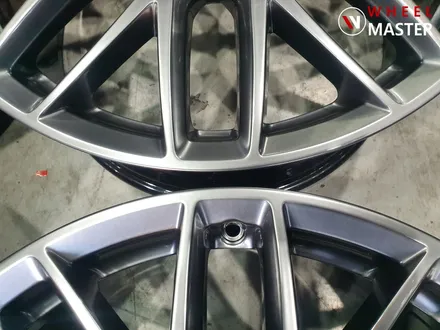 [휠마스터] 아우디 A8L 60TDI 20인치 고스트크롬 분체도장 / 아우디 휠복원 / 파주,일산