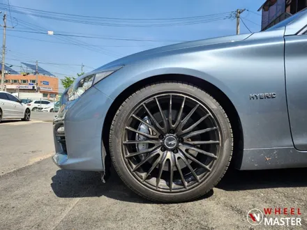 포트홀 휠굴절수리 / 인피니티 Q50 SSR 19인치 굴절수리 / 파주,일산
