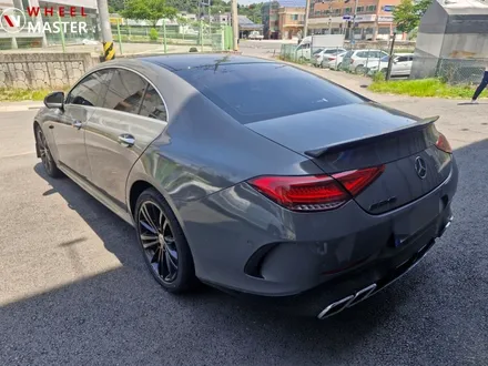 차량핸들떨림 진동/CLS400D 19인치 포트홀충격으로 인한 휠굴절수리 / 파주,일산