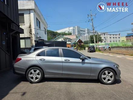 벤츠 C200D  17인치 핸들떨림으로 인한 휠굴절수리 / 파주,일산