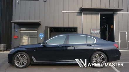 신형 BMW 740LI 휠 다이아컷팅 휠복원 / 파주,일산