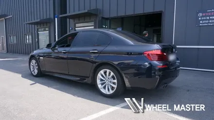 자동차 휠 기스 흠집 완벽 수리 bmw 520d 휠 럭셔리 모델 18인치 휠복원 휠마스터 / 파주,일산