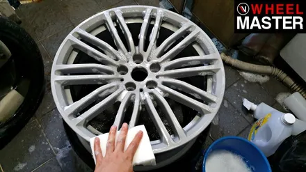 [휠마스터] BMW 540i 블랙유광 휠도색 후기 / 일산 휠복원 / 파주,일산