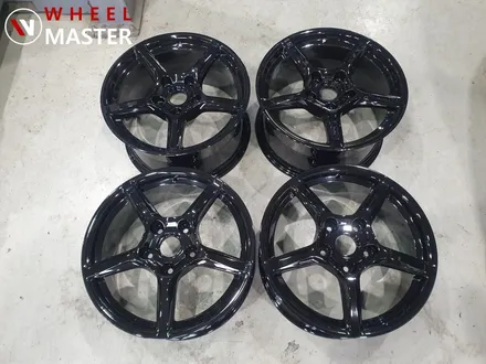 [휠마스터] 포르쉐 718박스터 순정 18인치 검정유광 분체도장 / 일산 분체도장 / 파주,일산