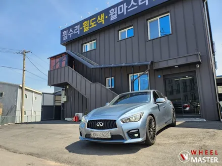 포트홀 휠굴절수리 / 인피니티 Q50 SSR 19인치 굴절수리 / 파주,일산