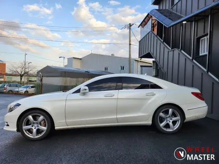 CLS350 휠굴절수리 / 고속도로 낙하물사고로 인한 휠굴절수리 / 낙하물 사고 / 파주,일산