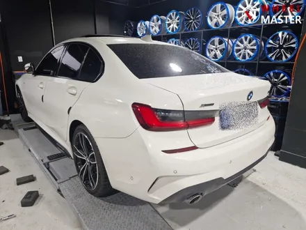 [파주 휠마스터] BMW G20 330i 791M 포트홀 사고로 인한 심각한 휠굴절수리 / 열변형 없는 휠굴절수리 / 파주,일산
