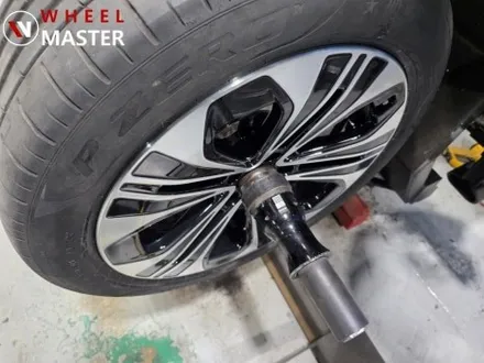 벤츠 신형 E클래스 W214 E350e 주차기스로 인한 다이아컷팅휠복 / 파주,일산