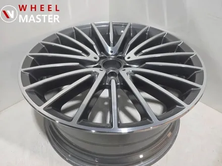 벤츠 W223 S500 AMG 21인치 휠 굴절수리 및 다이아컷팅 휠복원 / 파주,일산