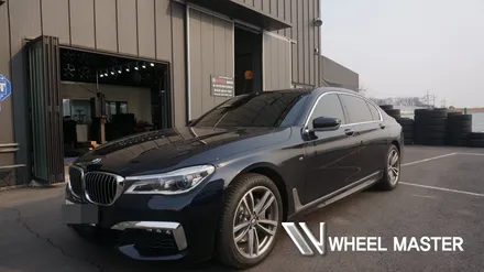 신형 BMW 740LI 휠 다이아컷팅 휠복원 / 파주,일산