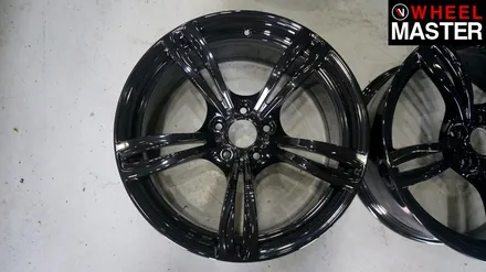 [휠마스터] 앞바퀴에 생긴 휠기스를 깔끔하게 복원한 BMW M5 / 일산 휠복원 / 파주,일산