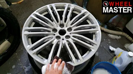 [휠마스터] BMW 540i 블랙유광 휠도색 후기 / 일산 휠복원 / 파주,일산