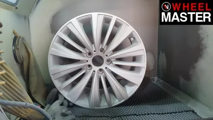 [휠마스터] BMW 엑티브하이브리드7 휠복원 및 고스트크롬분체도장 / 일산 휠도색 / 파주,일산