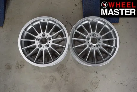 [휠마스터] BMW M3 휠기스복원 및 실버 분체도장 / 일산 휠도색 / 파주,일산