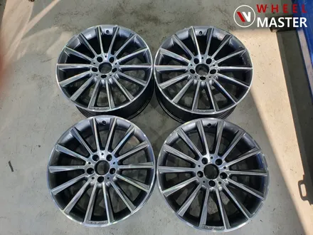 [휠마스터] 벤츠 C220 쿠페 AMG 19인치 마차휠 다이아컷팅복원 / 벤츠 분체도장 / 파주,일산