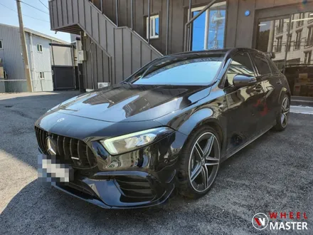 벤츠 A45AMG 19인치 포트홀 사고 역대급 굴절수리 / 벤츠 휠수리 / 파주,일산