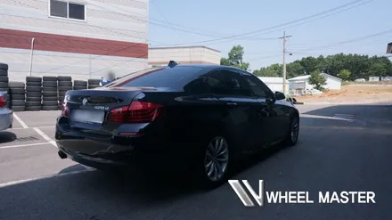 자동차 휠 기스 흠집 완벽 수리 bmw 520d 휠 럭셔리 모델 18인치 휠복원 휠마스터 / 파주,일산
