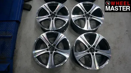 벤츠 E220d 차량의 블링블링한 다이아몬드컷팅 자동차휠복원 후기 / 일산 휠복원 / 파주,일산