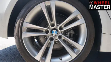 상처가 생긴 다이아몬드컷팅 휠을 깔끔하게 복원한 BMW 420d / 일산 휠복원 / 파주,일산