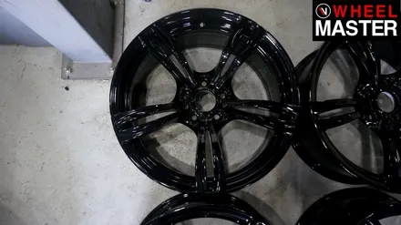[휠마스터] BMW M5 검정유광 휠복원 및 휠도색 후기 / 일산 휠복원 / 파주,일산