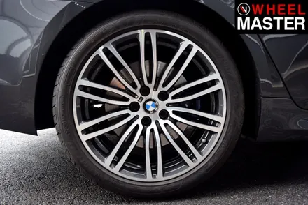 [휠마스터] 깊은 상처가 생긴 BMW 530i 휠의 다이아몬드컷팅 휠복원 후기 / 일산 휠복원 / 파주,일산