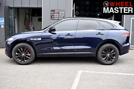 [휠마스터] 재규어 F-PACE 휠복원 및 블랙유광 분체도장 / 일산 휠복원 / 파주,일산