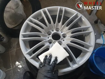 [휠마스터] BMW E92 M3 순정 18인치 크랙 수리 및 고스트크롬 분체도장 / BMW 휠수리 / 파주,일산