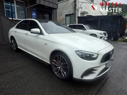 벤츠 E53AMG 포트홀 밟고 휠굴절 열변형없는 휠굴절수리 / 파주,일산