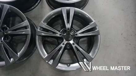 휠도장. 완벽하게 BMW 218D 휠. 퓨터그레이 도색 휠마스터 / 파주,일산