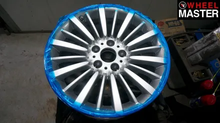 휠 한짝에만 있는 기스도 감쪽같이 완벽복원 / 일산휠복원 / BMW420d / 파주,일산