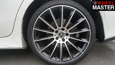 [휠마스터] 휠에 충격을 받아 생긴  휠굴절을 수리해보자!! / 벤츠 CLS400d / 일산 휠수리 / 파주,일산
